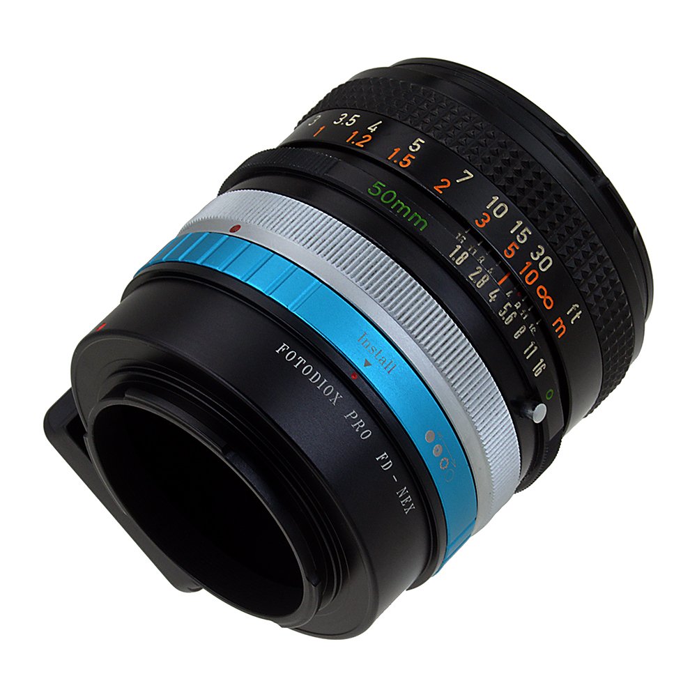 ★極上美品 Canon New FD 35mm F2.8/Sony Eアダプター Amazon.com : Fotodiox FD-SnyE-Pro Pro Lens Mount Adapter