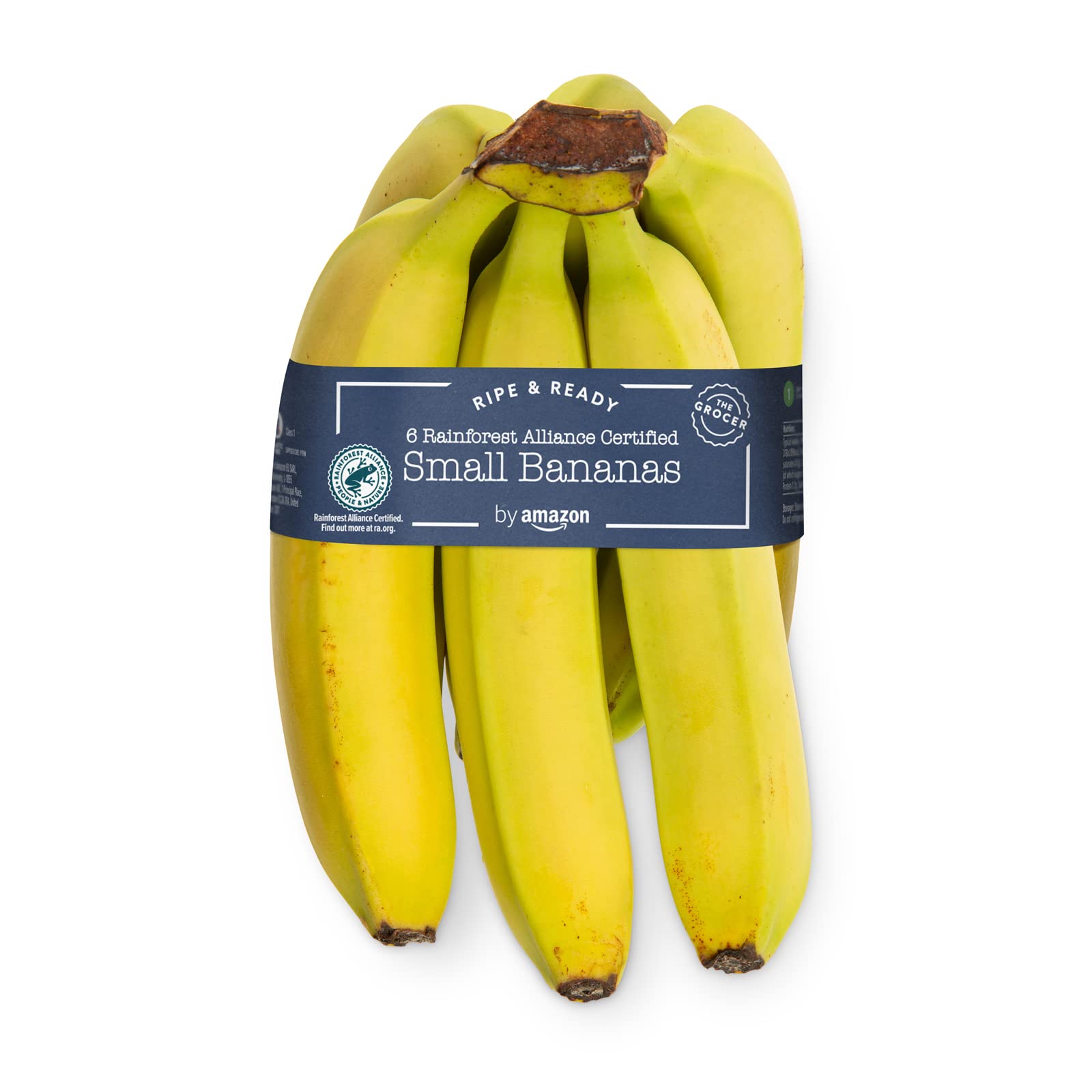 by Amazon Small Bananas, 6 Pack, 700 Grams