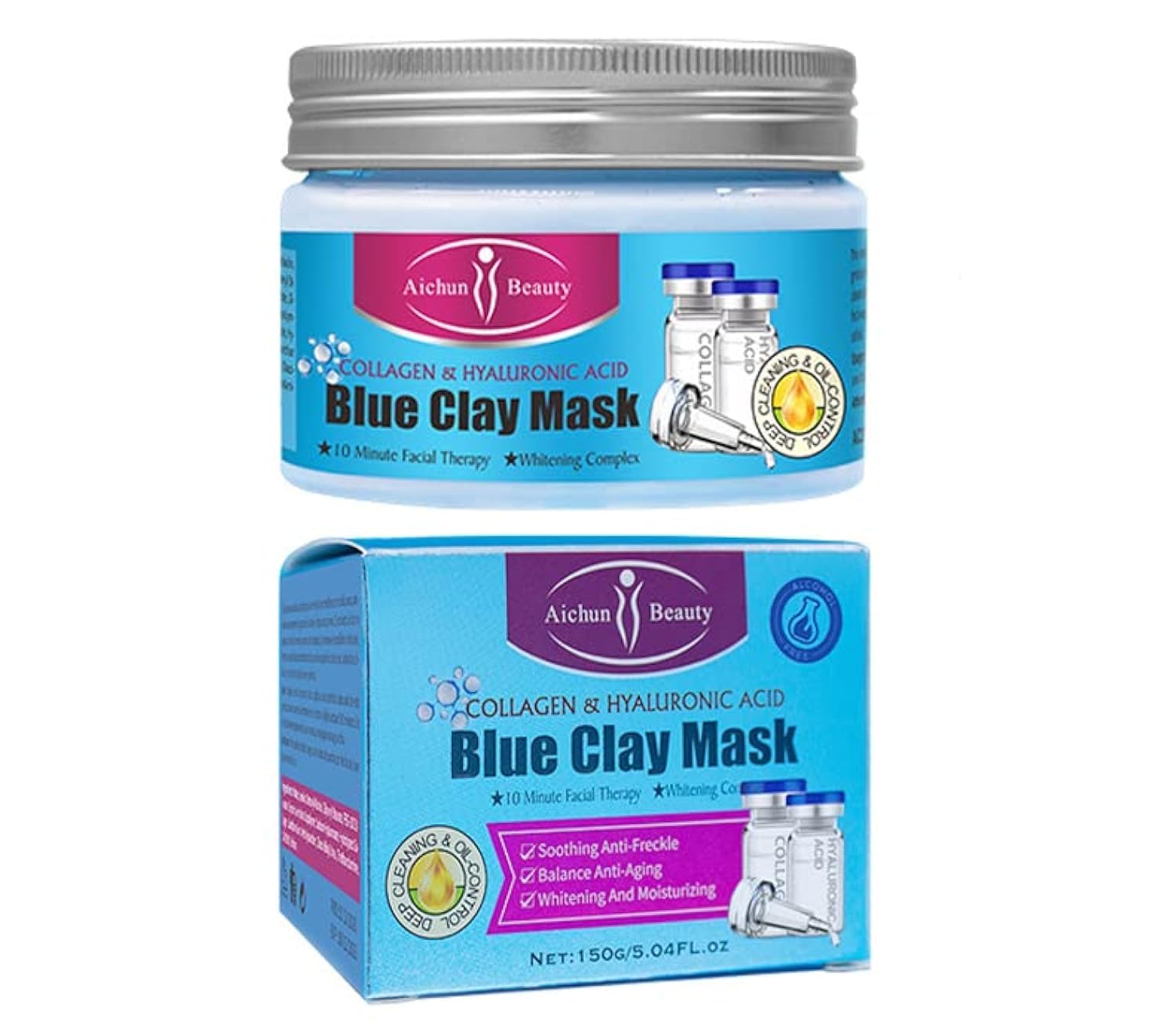 Amazon.com : AICHUN BEAUTY Clay Face Mask Deep Cleansing