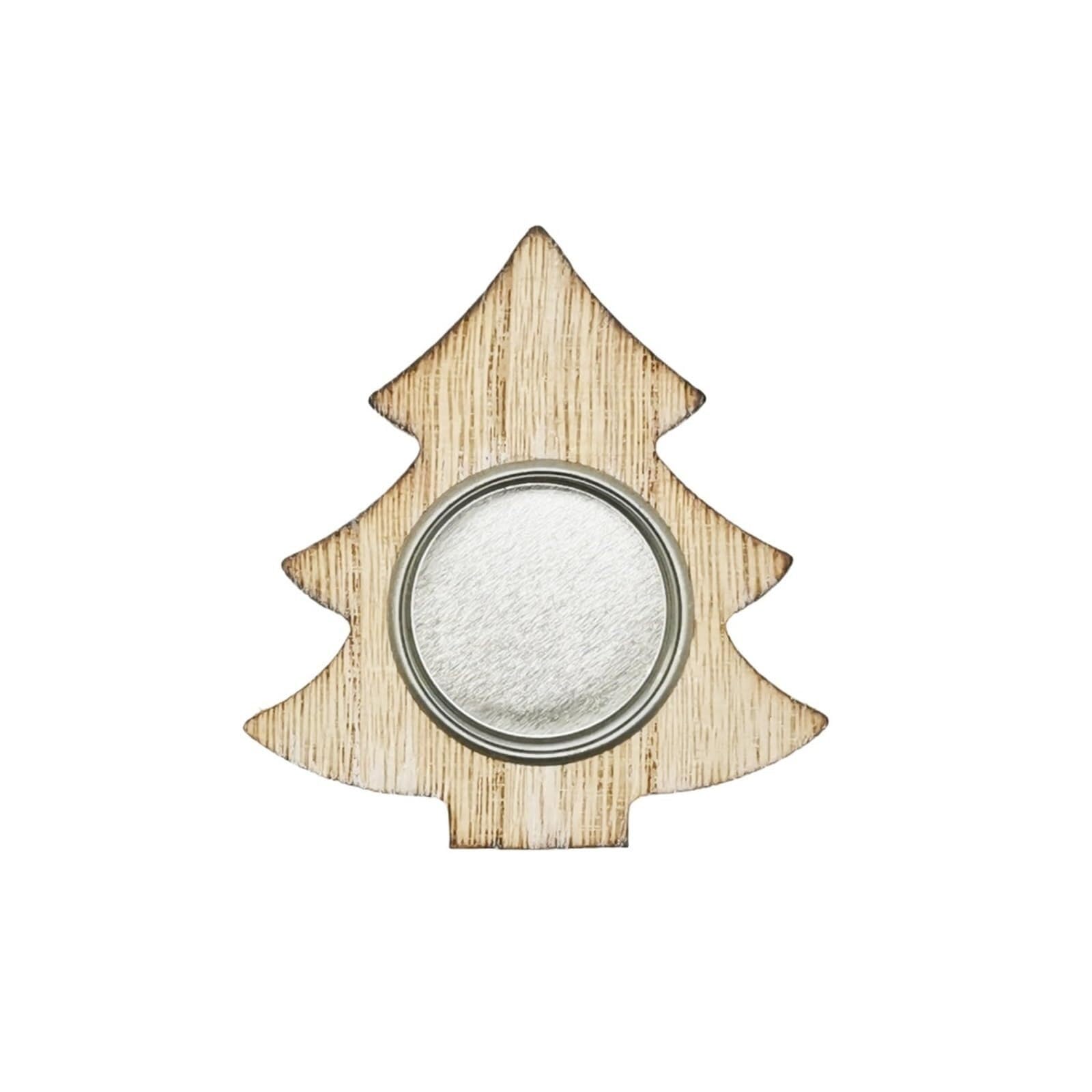 Candle Holders Snowflake Wooden Candle Holder Candlestick Tree Decorations For Home Table Ornaments(Style3)