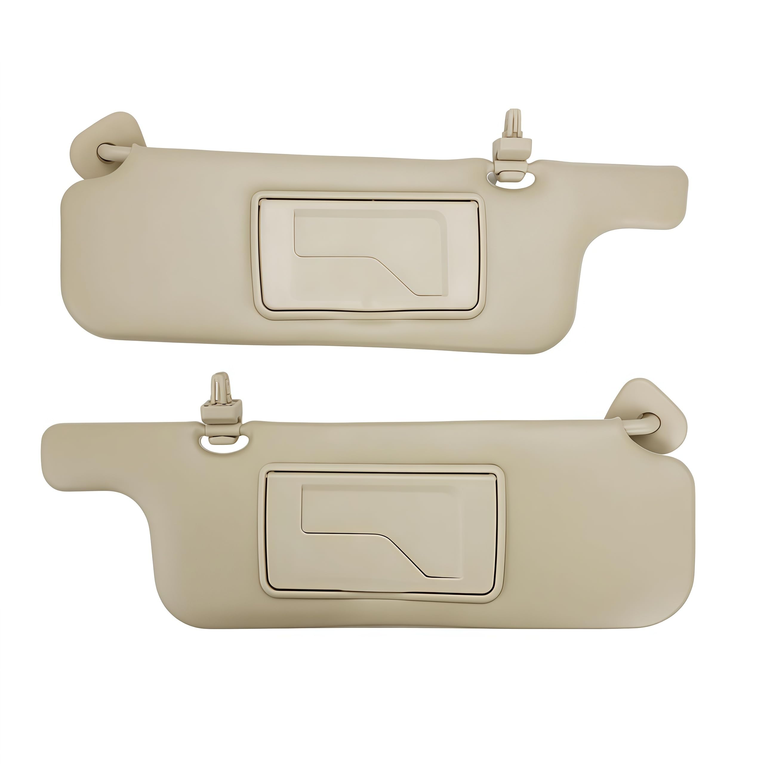 Photo 1 of 2PCS Car Sun Visor for Toyota Corolla 2003-2006 Makeup Mirror Sun Shielding Board Inner Front Windscreen Sunvisor 2Pcs-1Set