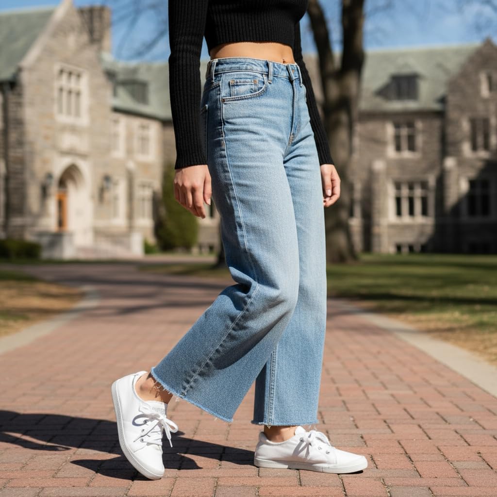 Dunes Sport Women's Reesa Canvas Sneaker - Image 5