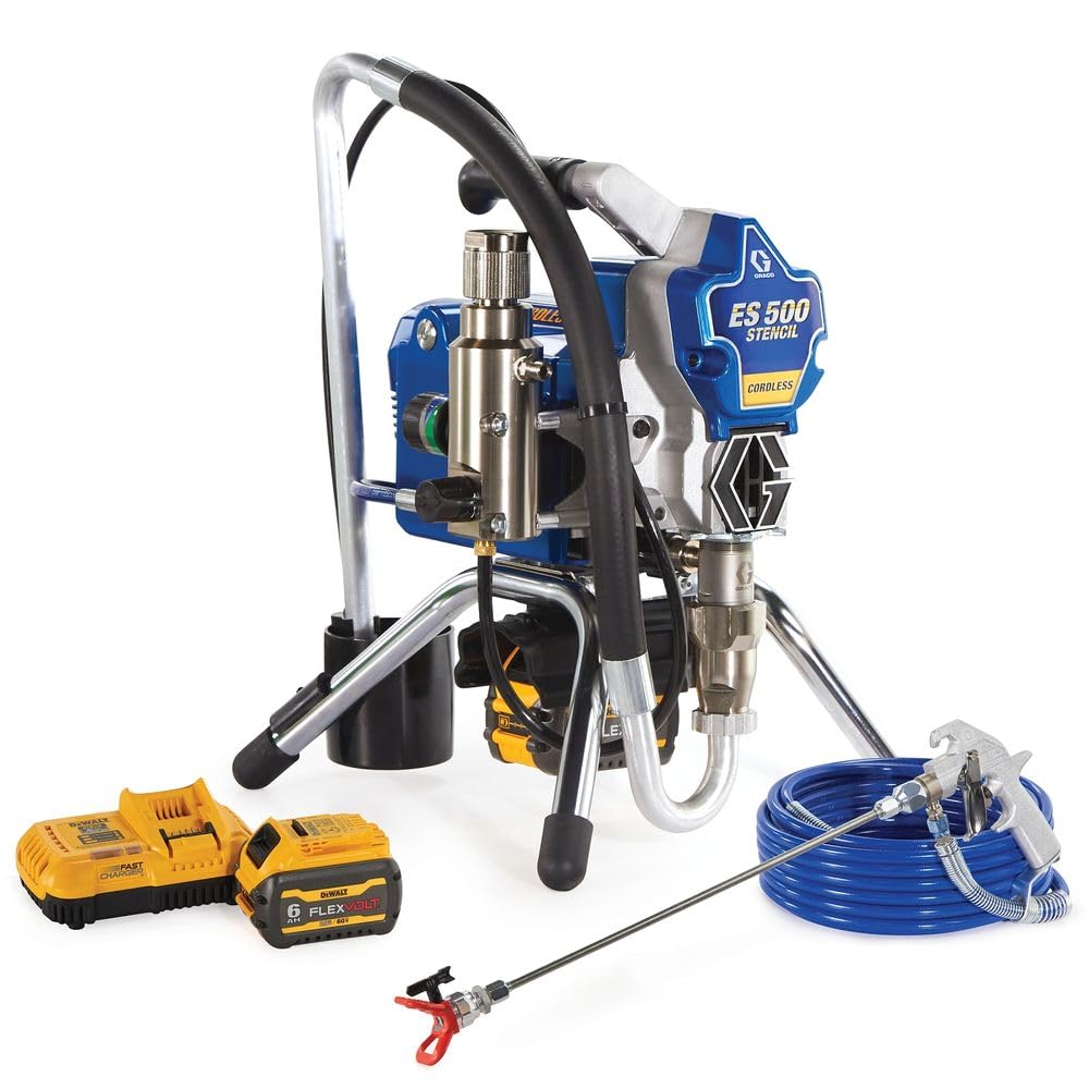 Graco,ES 500 Battery-Powered Airless Stencil Rig,25U513