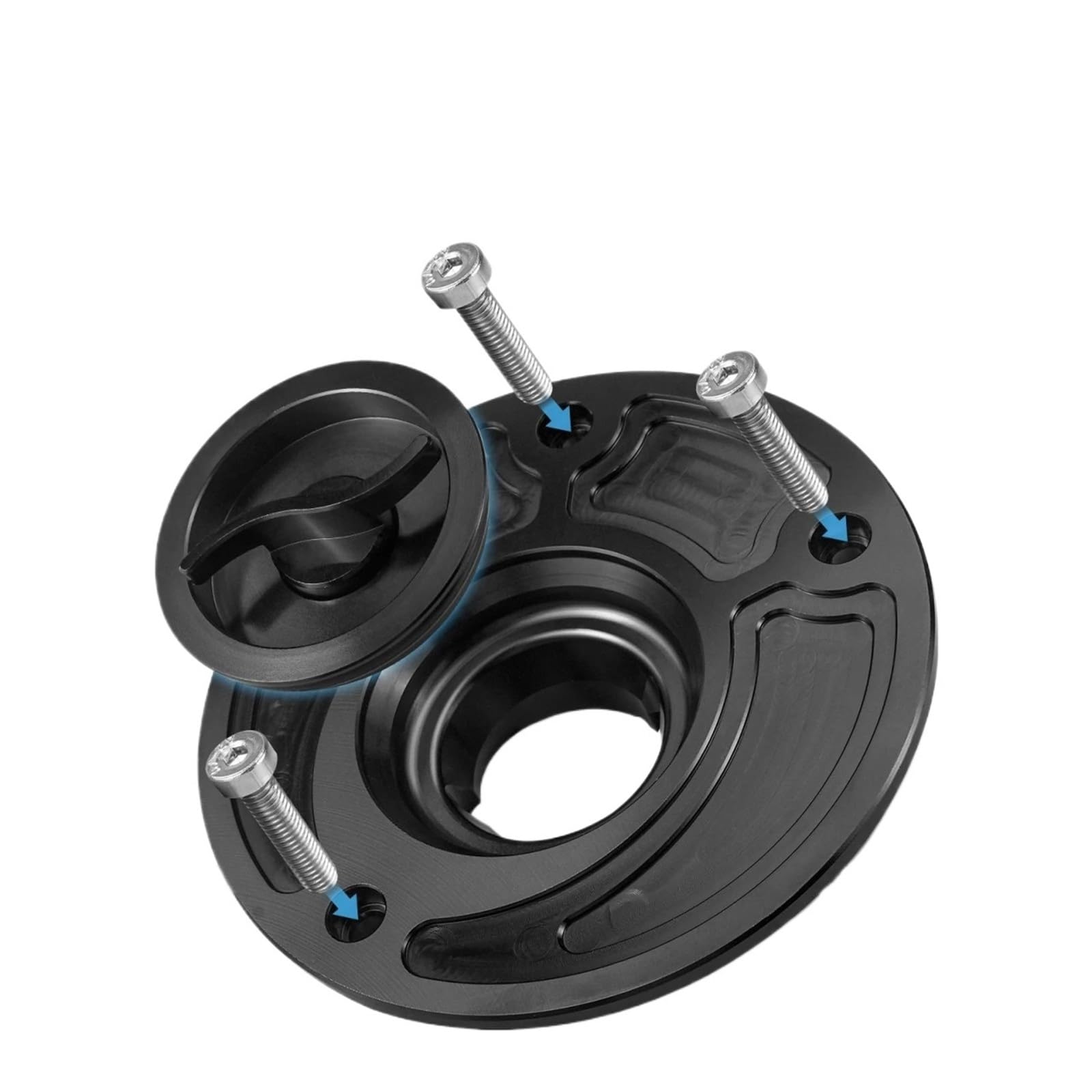 Generic Tapa De Tanque De Combustible Sin Llave Para CB600F 07-10 Para CB1000R 08-11 CB900F 919 Para Hornet 900 RVF400 VFR400 VTR1000 CBR250RR CBR400RR
