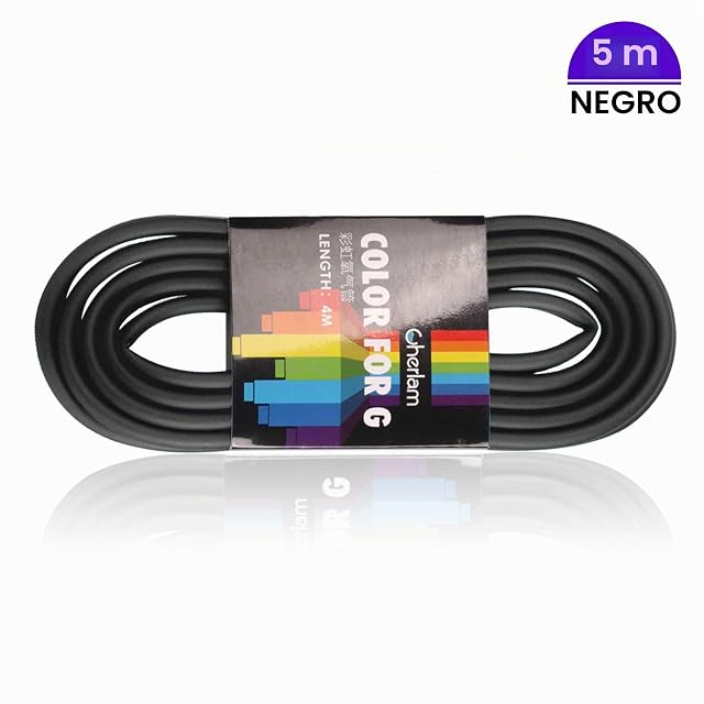 Foto 7 de 7 de Tubo de Caucho para Pecera 5m 4/ 6mm Tubo de oxígeno Universal Manguera Estándar para Tanque Acuario Amarillo…