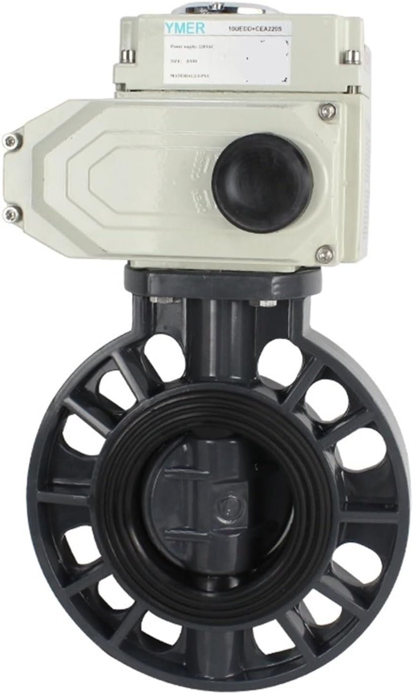 DN50 2Inch DN65 DN80 DN100 4inch electric butterfly valve (Size : DN100)