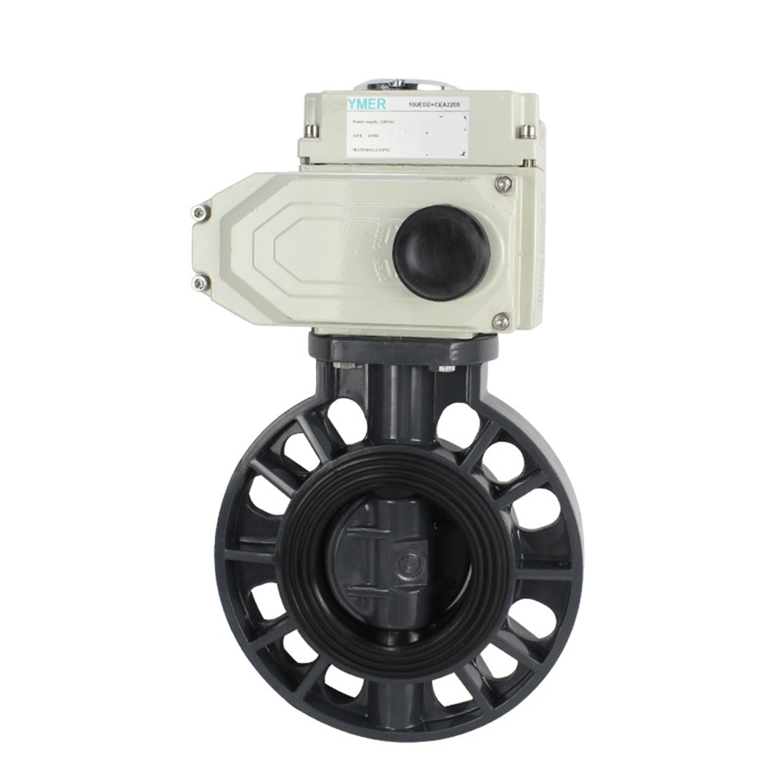 DN50 2Inch DN65 DN80 DN100 4inch electric butterfly valve (Size : DN100)