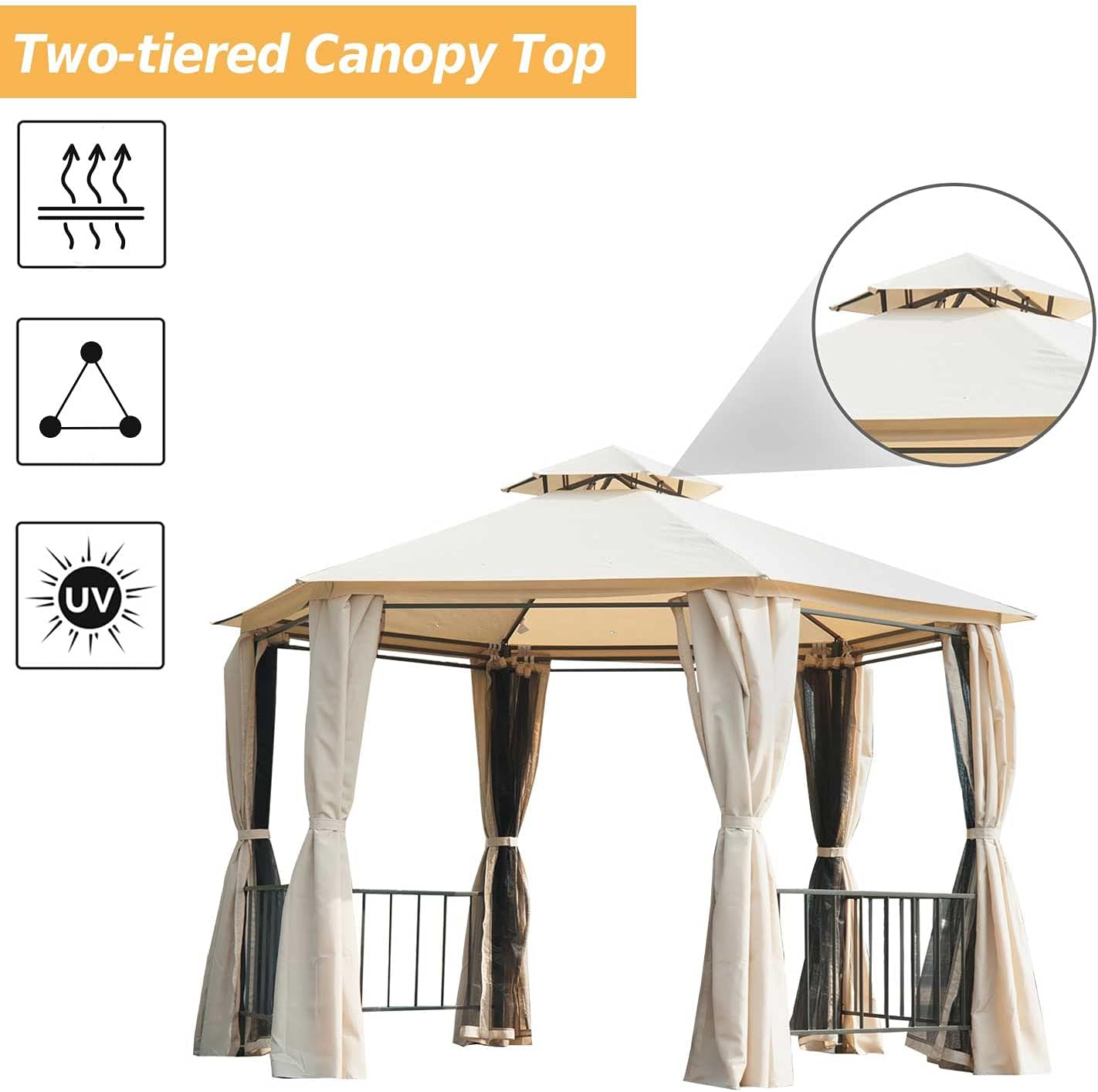 Removable Mesh Curtains 