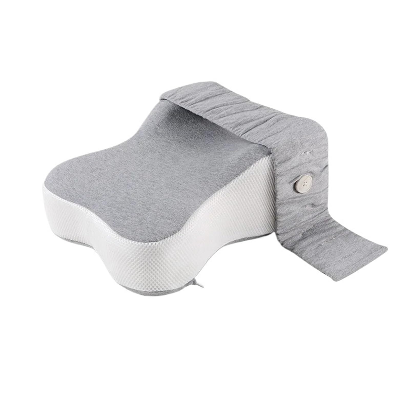 IKLAAQETBXPS Slow Rebound Memory Cotton Clamp Leg Pillow Strap Adjustable Side Sleeping Knee