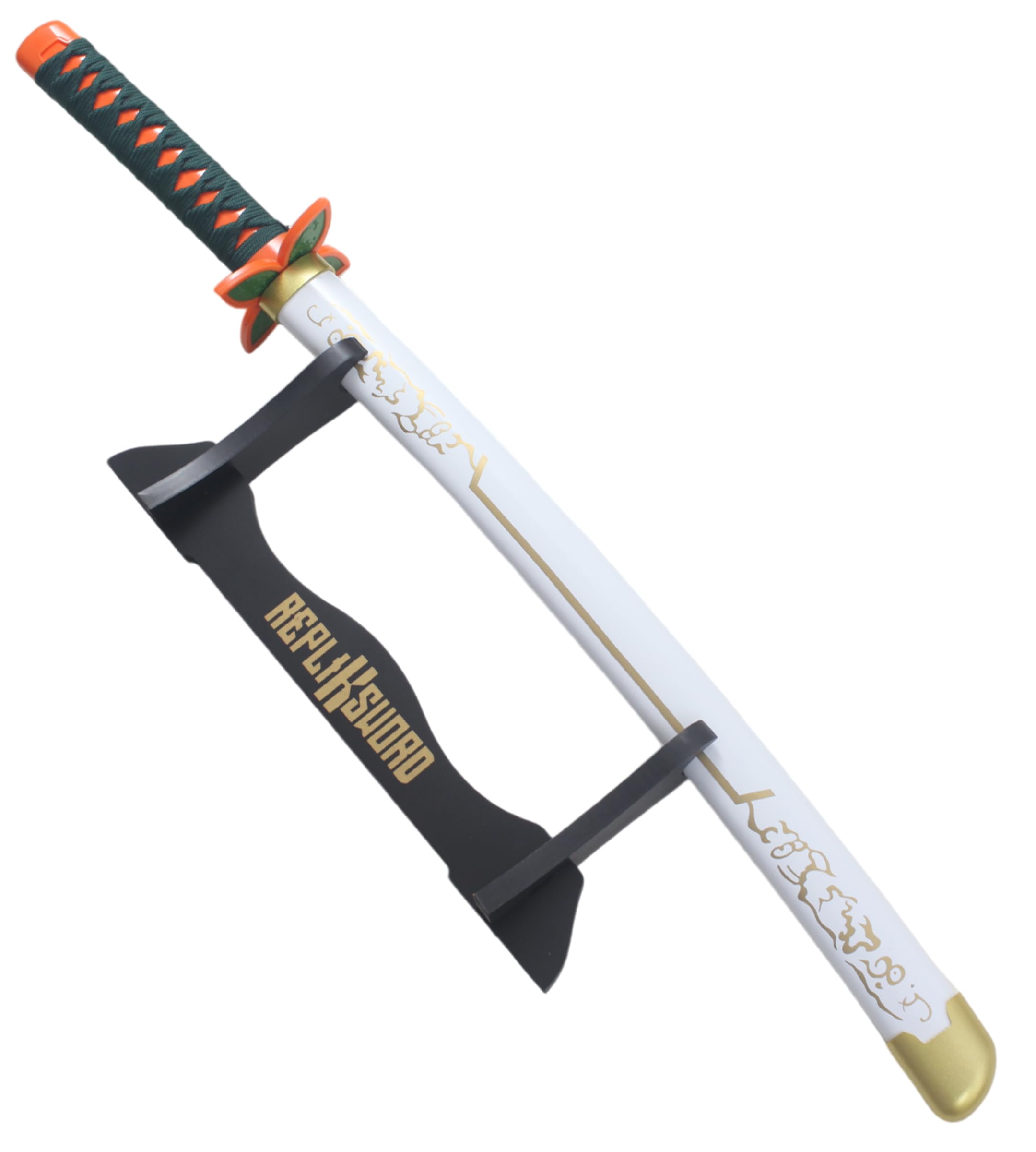 Katana en Bois Lame en Bois Katana Shinobu Kocho Epee en Bois Cosplay Sabre White Edition - 80cm