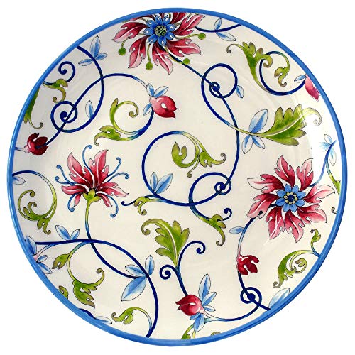 TUDOR ROYAL 30-Piece Round Porcelain Dinnerware Set, Service for 6, BOTANICAL Design, Multicolor Floral, Plates Bowls Mugs Saucers Dishes, High Gloss, Premium Quality - Image 7