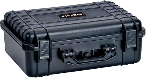 MEIJIA Funda protectora impermeable IP67 portátil para todo tipo de clima, funda rígida para cámara con espuma personalizable, protección perfecta