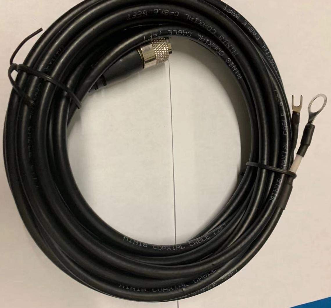 Harvest Taurus 18 ft Coax Cable RG8X with PL259 and Ring