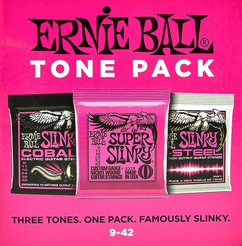 Ernie Ball Jeu de cordes Super Slinky, s...