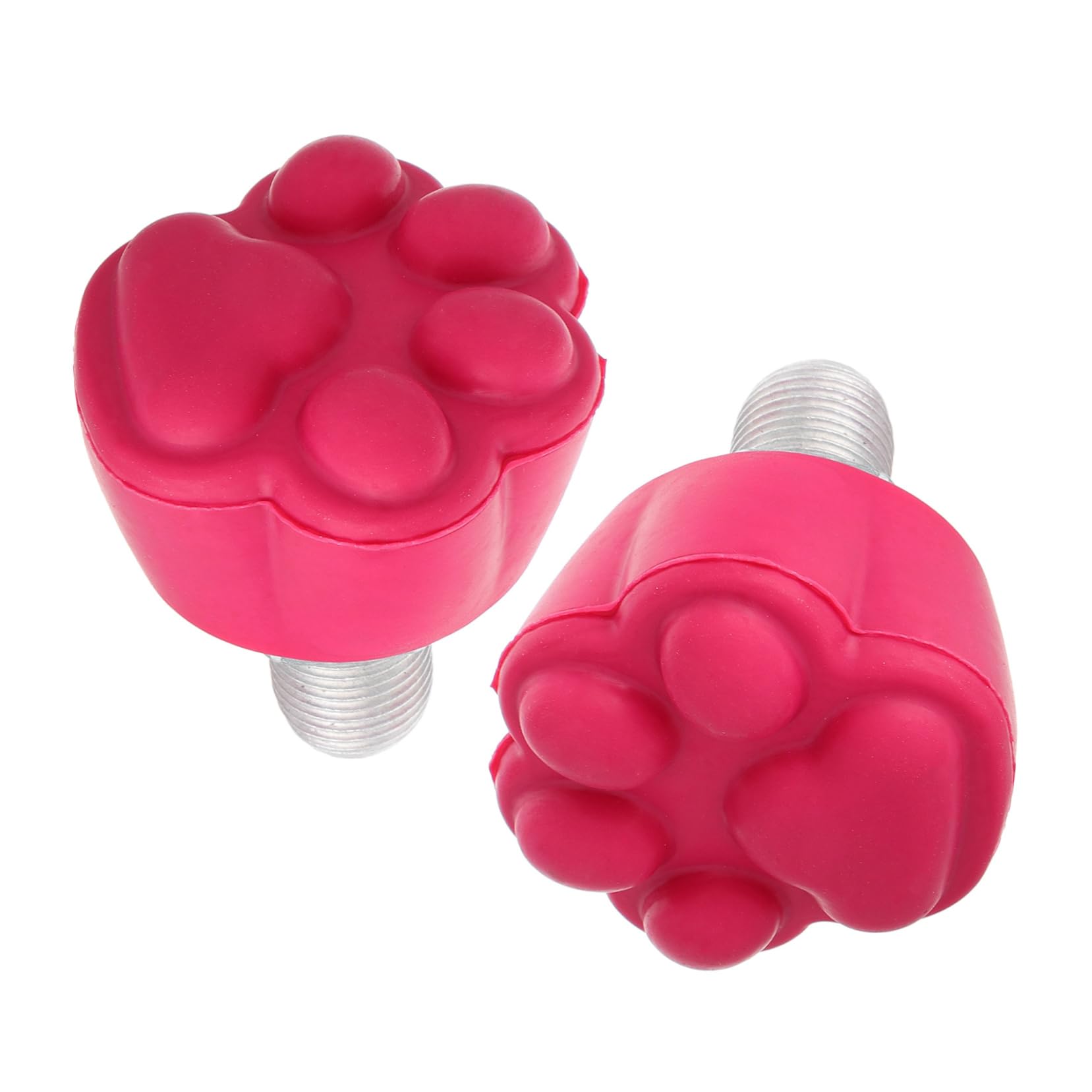 KICHOUSE Replacement Toe Stops for Roller Skates 2 Pcs Shape Rubber Brakes Stopping Power for Use