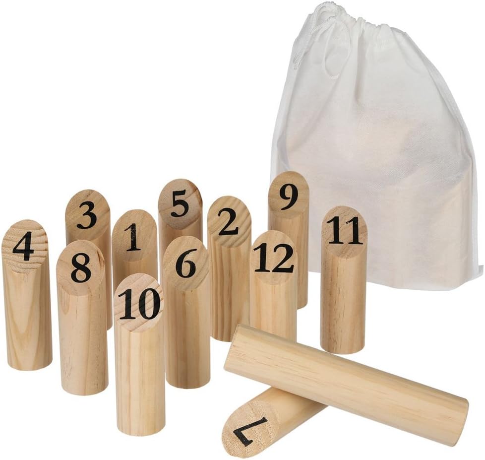 Betoys Wooden Skittles Game