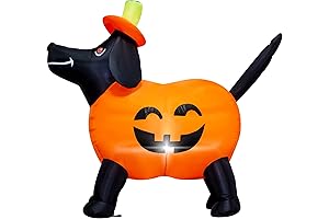 Bubba Dog House Halloween LED Festival Party Lights Blow Up Decoration