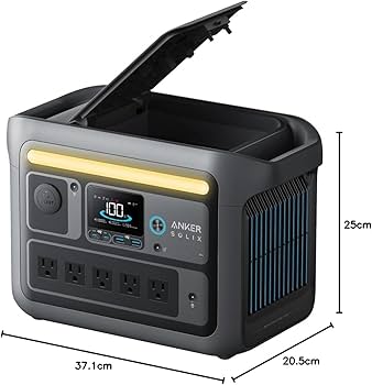 Amazon.co.jp: Anker Solix C800 Portable Power Station ポータブル