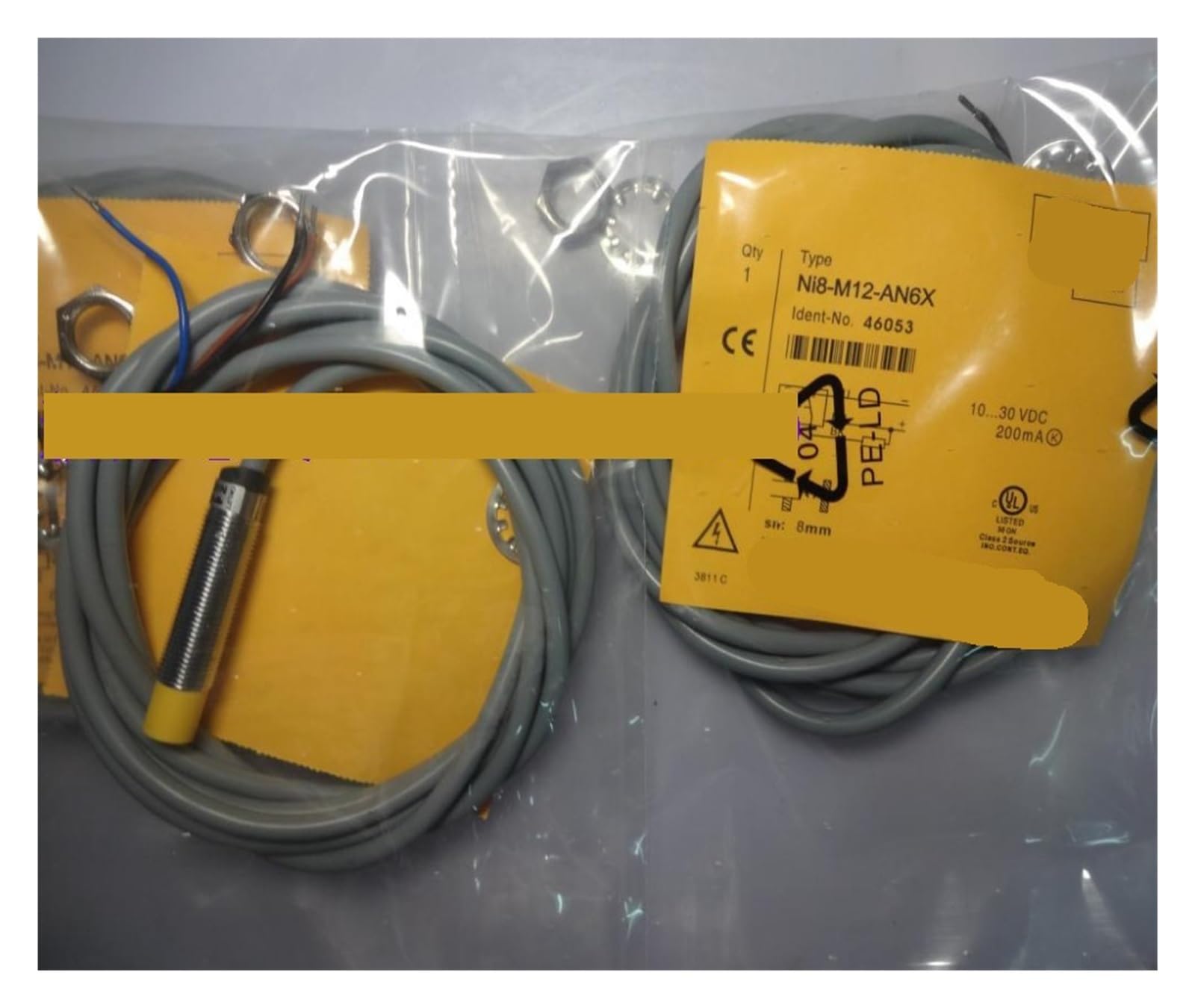 1PCS NI8-M12-AN6X NI8-M12-AP6X Proximity Switch Sensor(NI8-M12-AN6X)