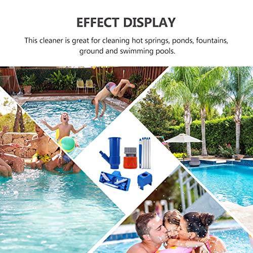 Yardwe 2 peças de limpeza de piscina folhas de piscina escumadeira de limpeza de cabeça ferramenta d