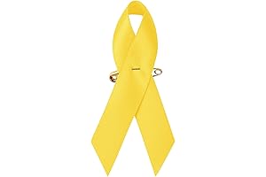 Show Your Support for Childhood Cancer: 200 Vibrant Yellow Ribbons for International Childhood Cancer Day