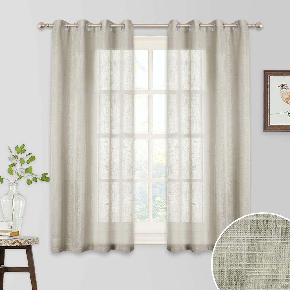 Linen Gauze Curtains Curtains & Drapes 2023