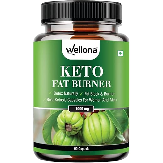 Wellona Keto Fat Burner 1000MG 90 Capsules