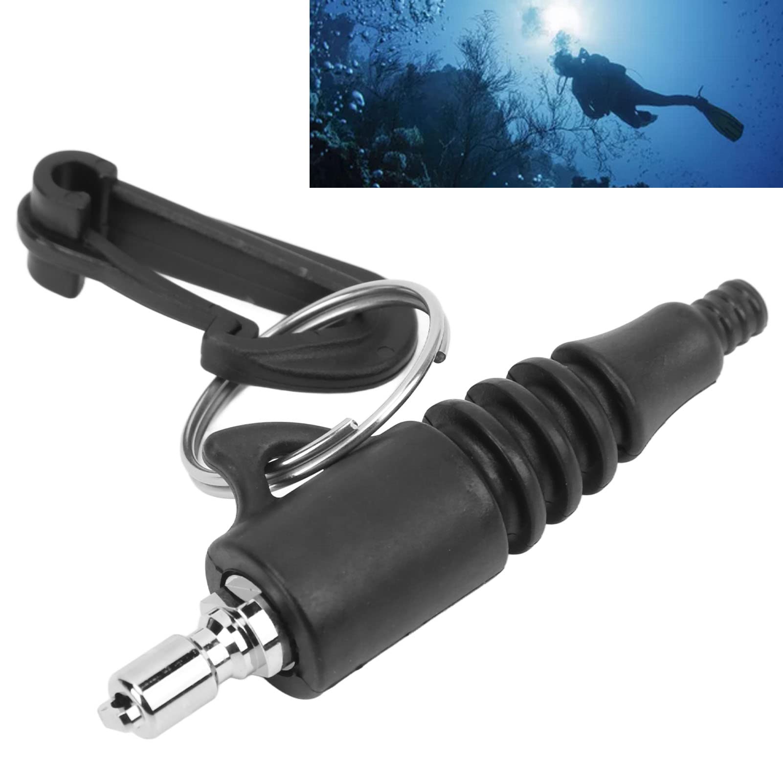 Scuba Nozzle-Scuba Diving Air Nozzle met standaard BC-connector Scuba