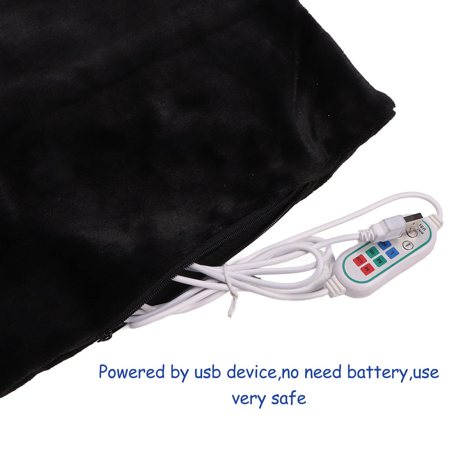 Almohadilla térmica USB de 3 niveles |para oficina/hogar/mascota