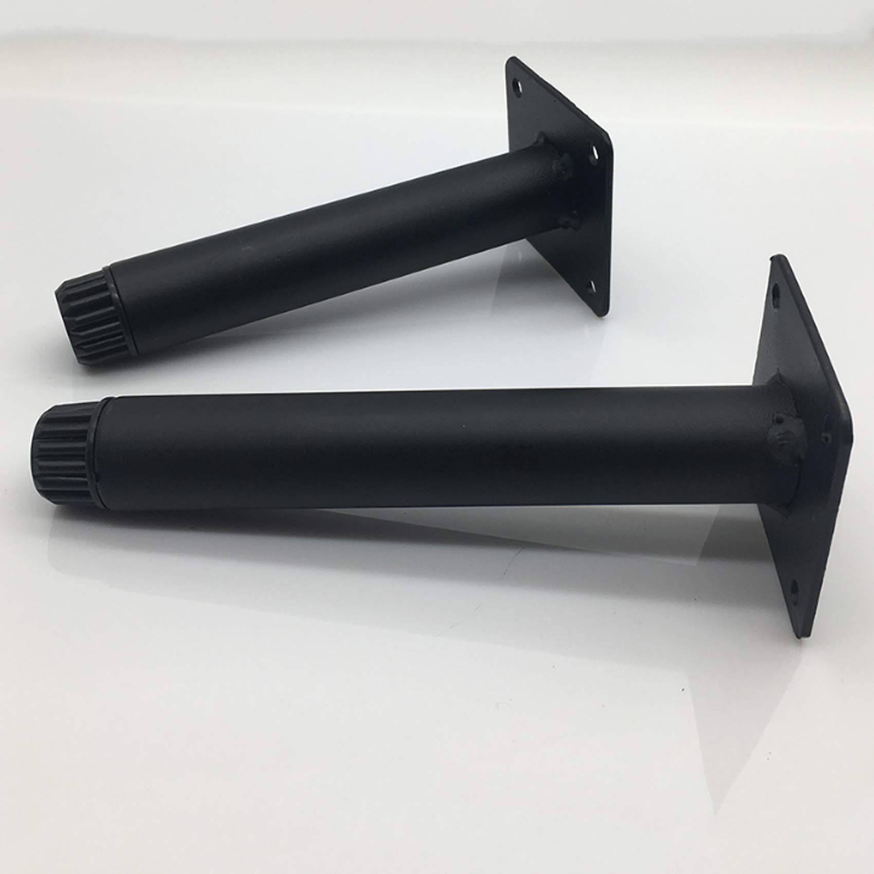 Amazon.co.jp: 家具脚4本、金属足、キャビネット調節可能脚、鉄製