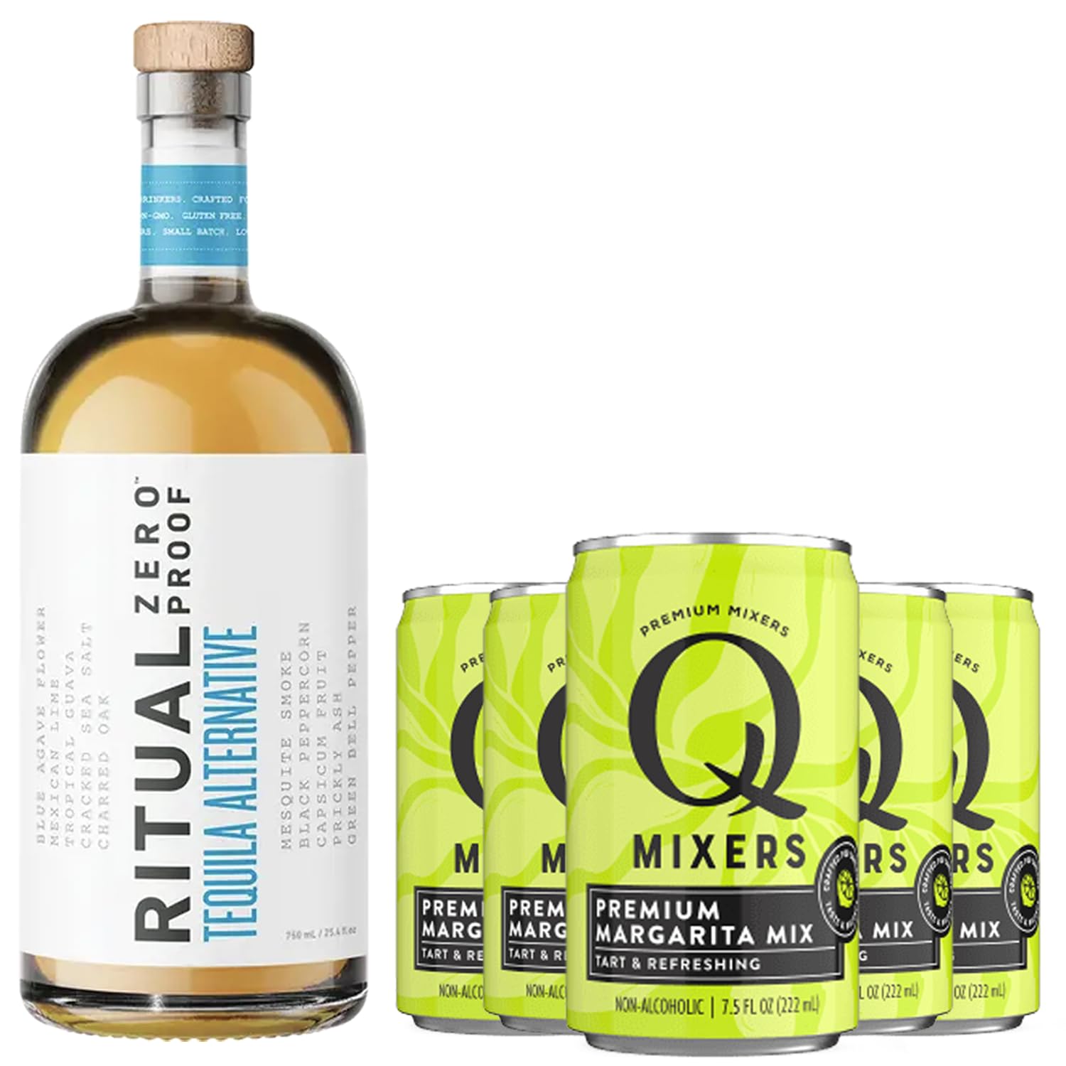 Amazon.com : Ritual Zero Non-Alcoholic Tequila Alternative with 5
