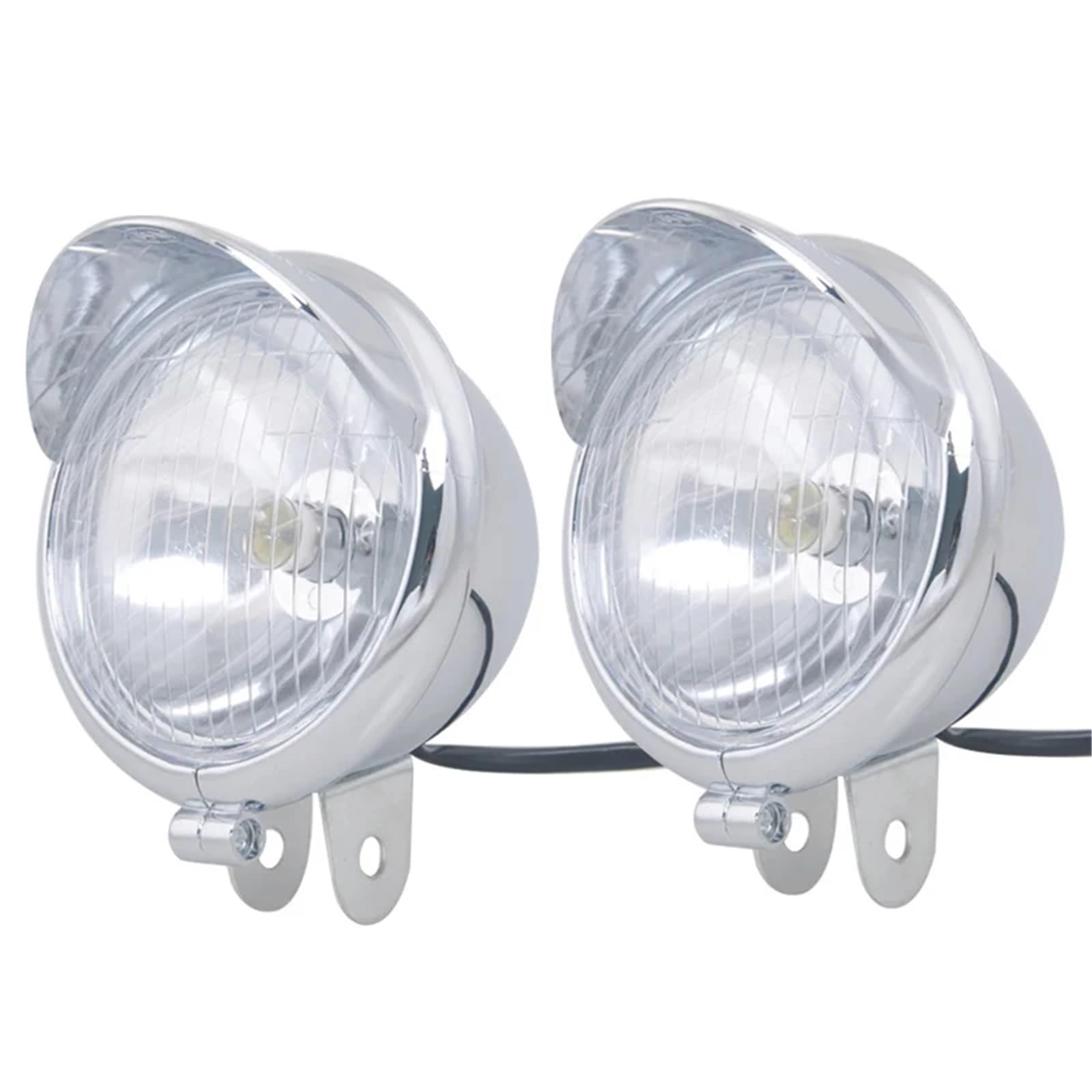 Fari Per Moto Per Turismo Per Bobber Per Chopper Per Moto Luci Ausiliarie LED Per Guida Sorpasso Spot Fendinebbia Faro Per Moto
