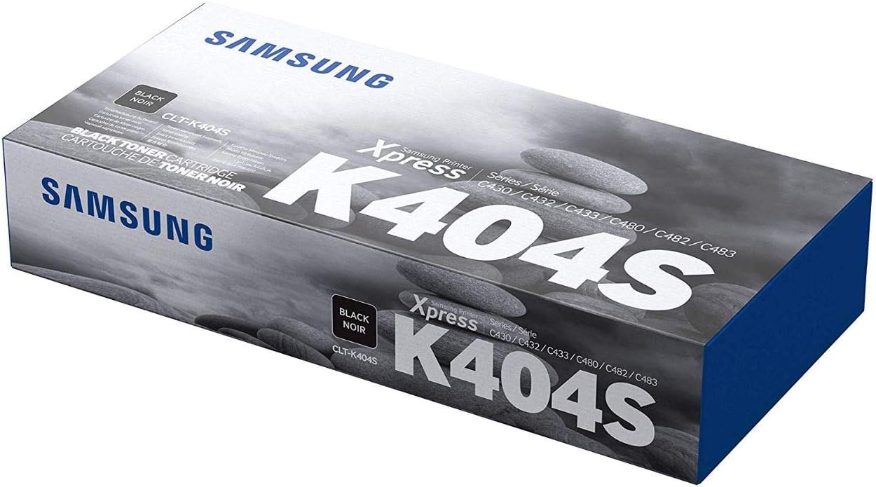 CLTK404S Samsung Toner Cartridge for Xpress SLC430W/SS230C, SLC480FW/SS256D, SLC480W/SS257C (Black)