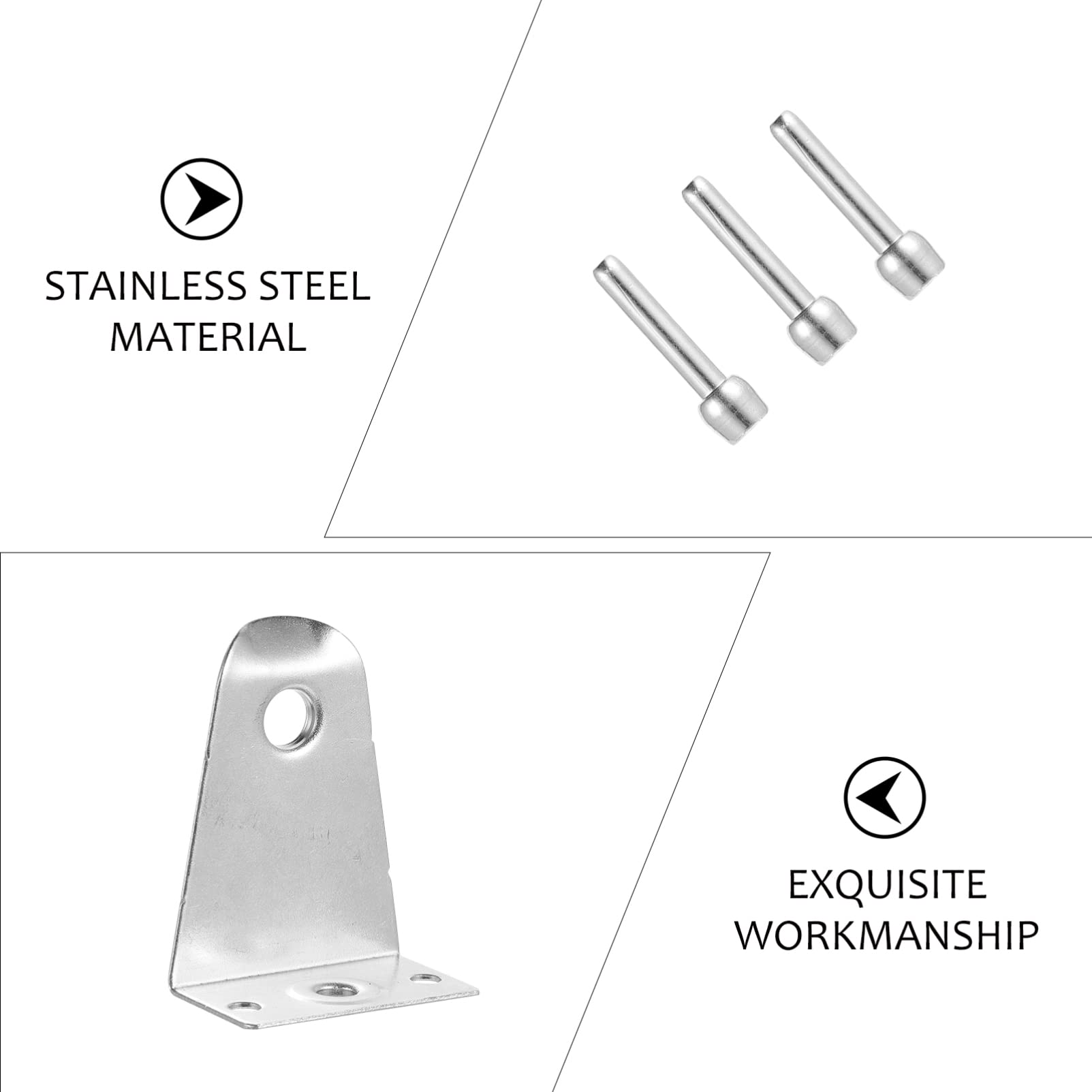 Ciieeo Soportes De Hardware Ciegos 10 Unids