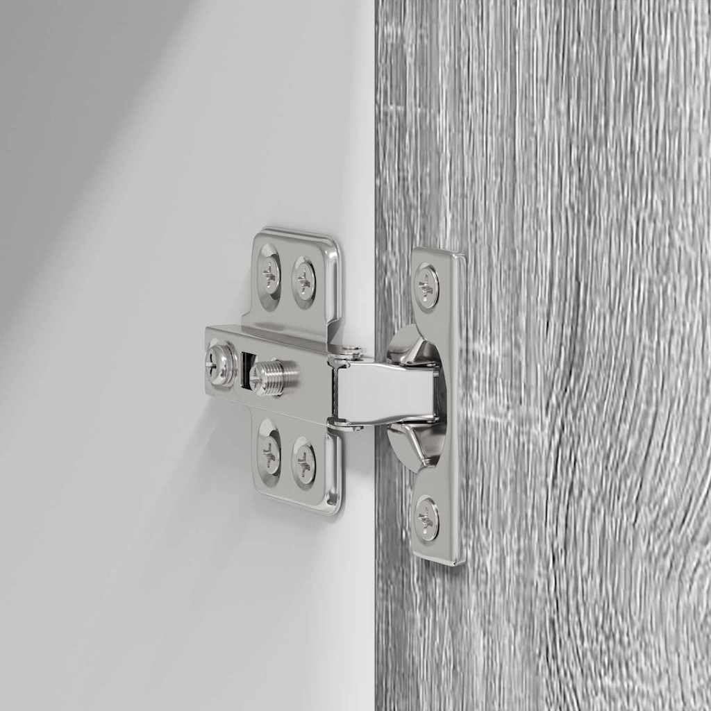 vidaXL Mueble Colgante con Almacenamiento Gris Sonoma 80 x 31 x 80 cm, Armario de Cocina Moderno, diseño Rectangular, Gran Espacio, Materiales Resistentes, Estilo contemporáneo, soluciones de hogar