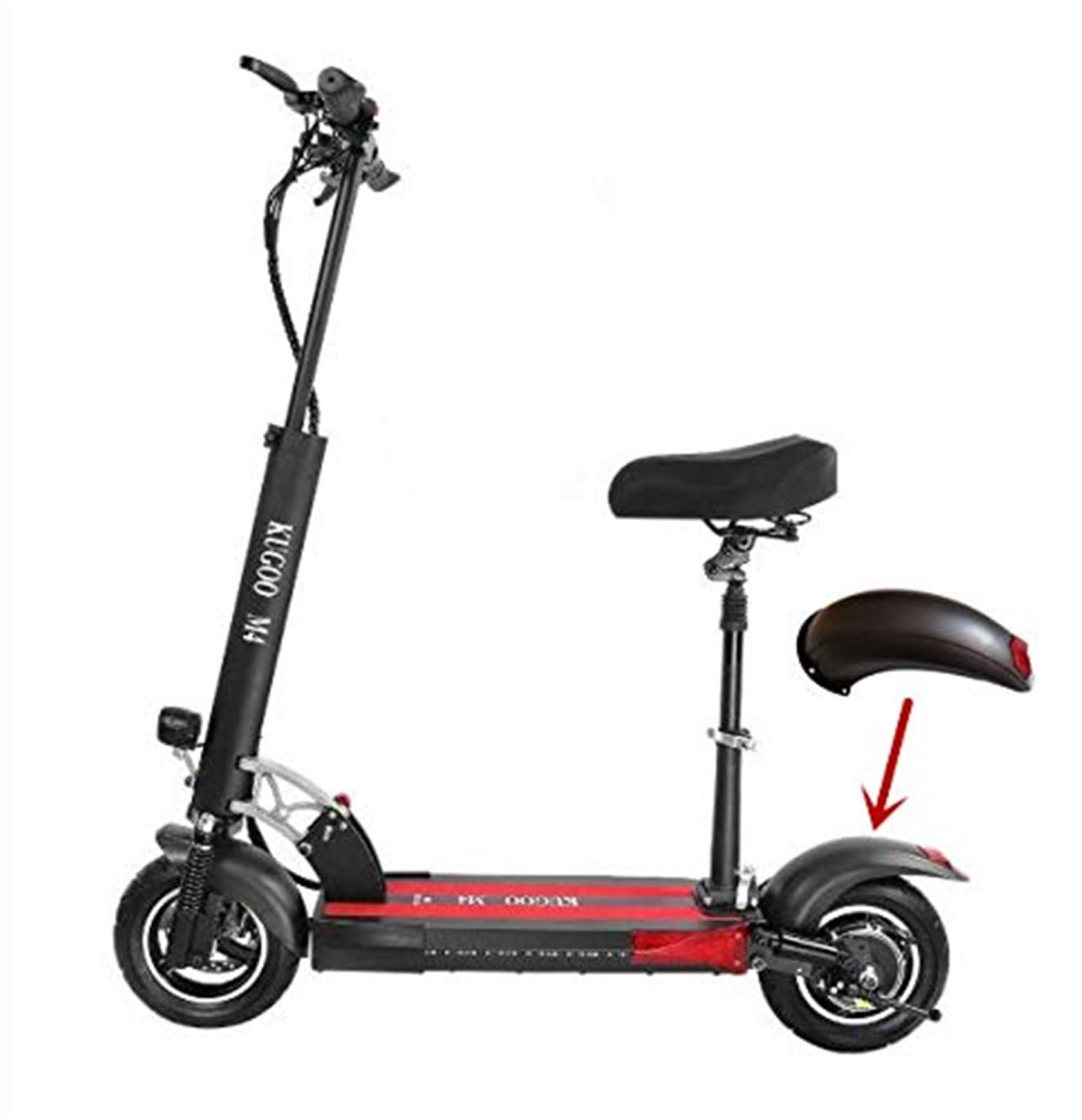Guardabarros Trasero, for Kugoo, recambios de Guardabarros for Patinete eléctrico M4 Protector contra Salpicaduras para Scooter