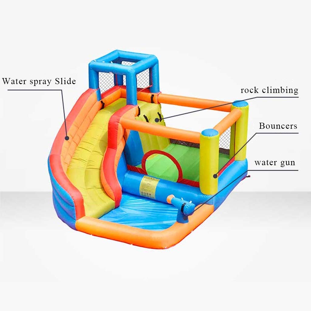 Buy Bouncy Castles Bouncy Castle Large Outdoor Trampoline Water Spray
