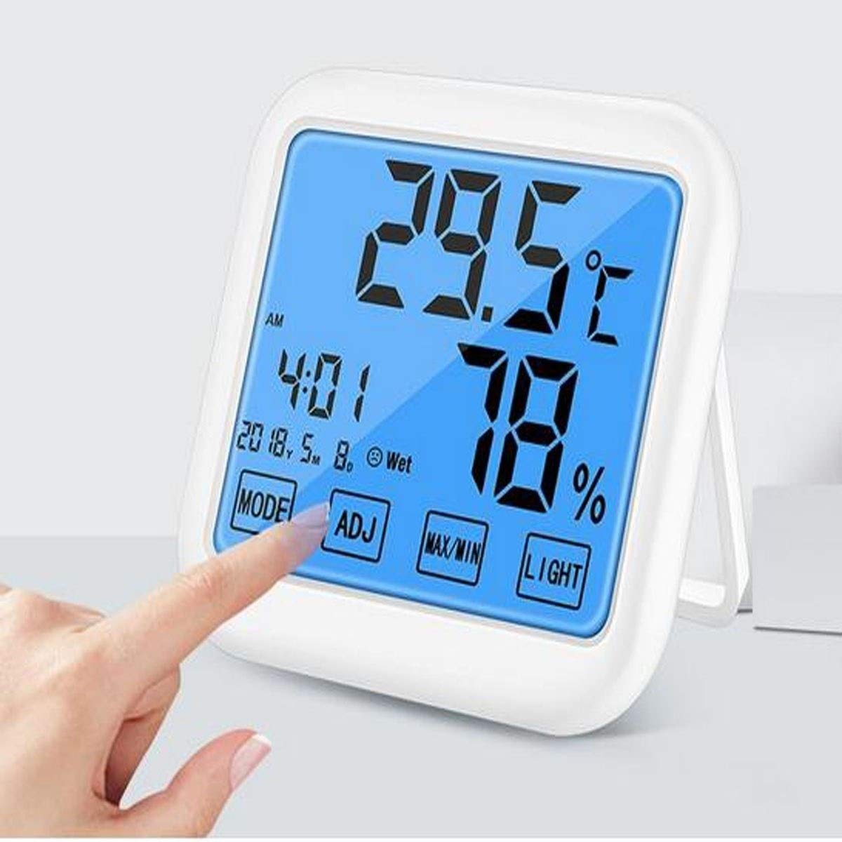 XINGYU Thermomètre numérique, thermomètre et hygromètre multifonctionnels électroniques intérieurs, hygromètre de température de Chambre de bébé de Bureau à Domicile de Haute précision