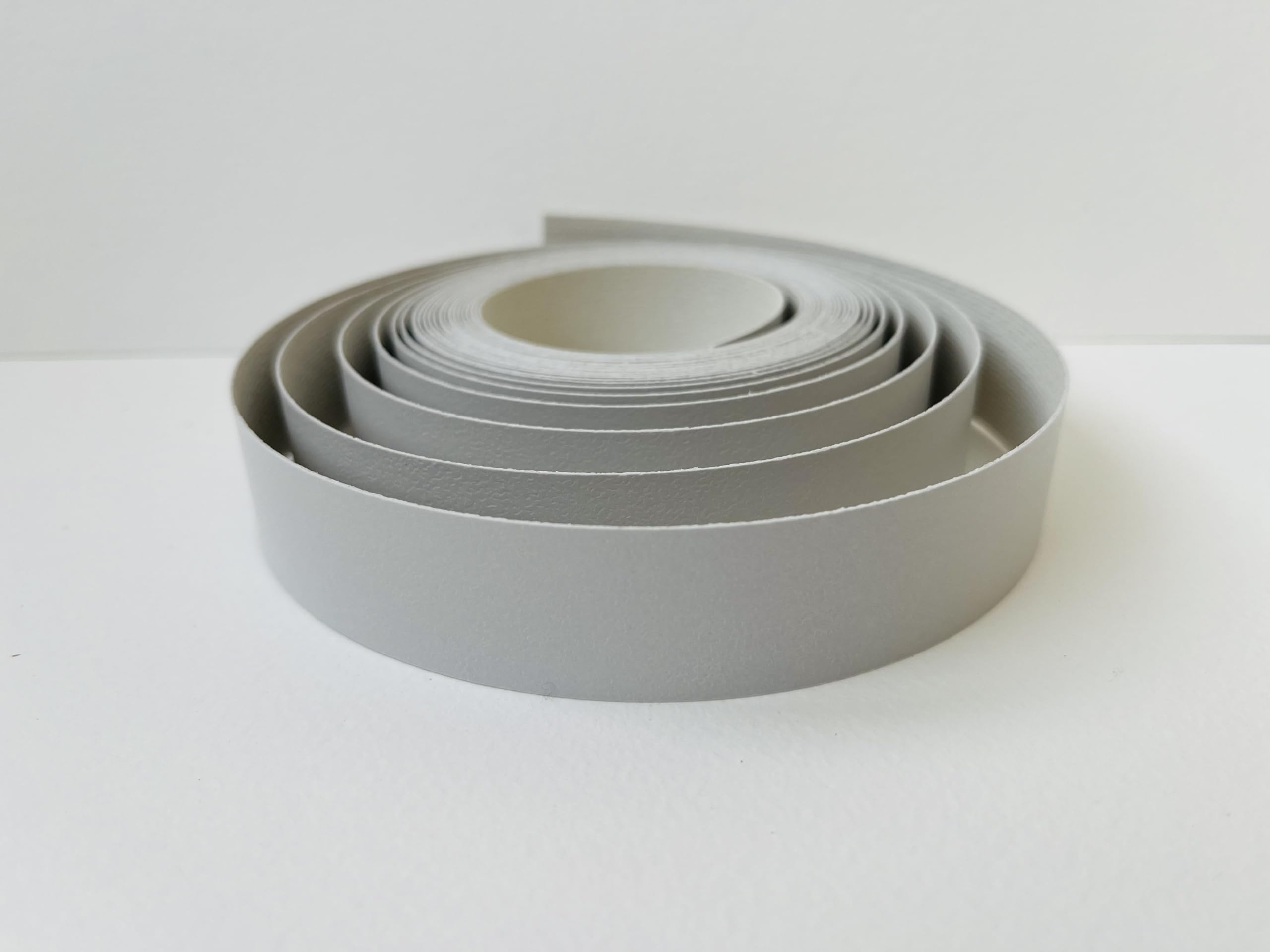 Melamine Edging 22Mm Wide Grey Vale Veneers Pre Glued Iron On Melamine Edging Tape 22Mm Wide X 5 Metres