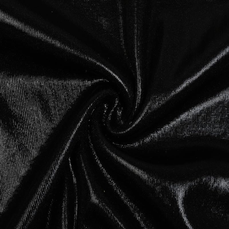 Mirawise Girls Shirts Metallic Tops Clothes Tshirt Ruffle Short Sleeve Tee Size 6-14 - Image 2