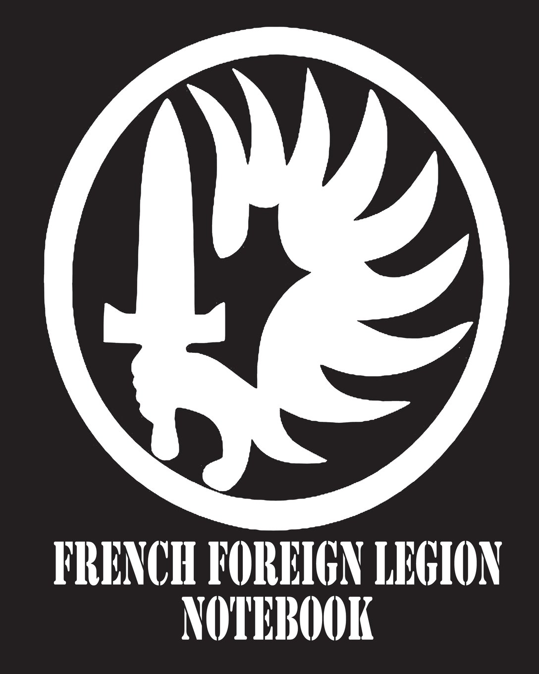 French Foreign Legion Notebook