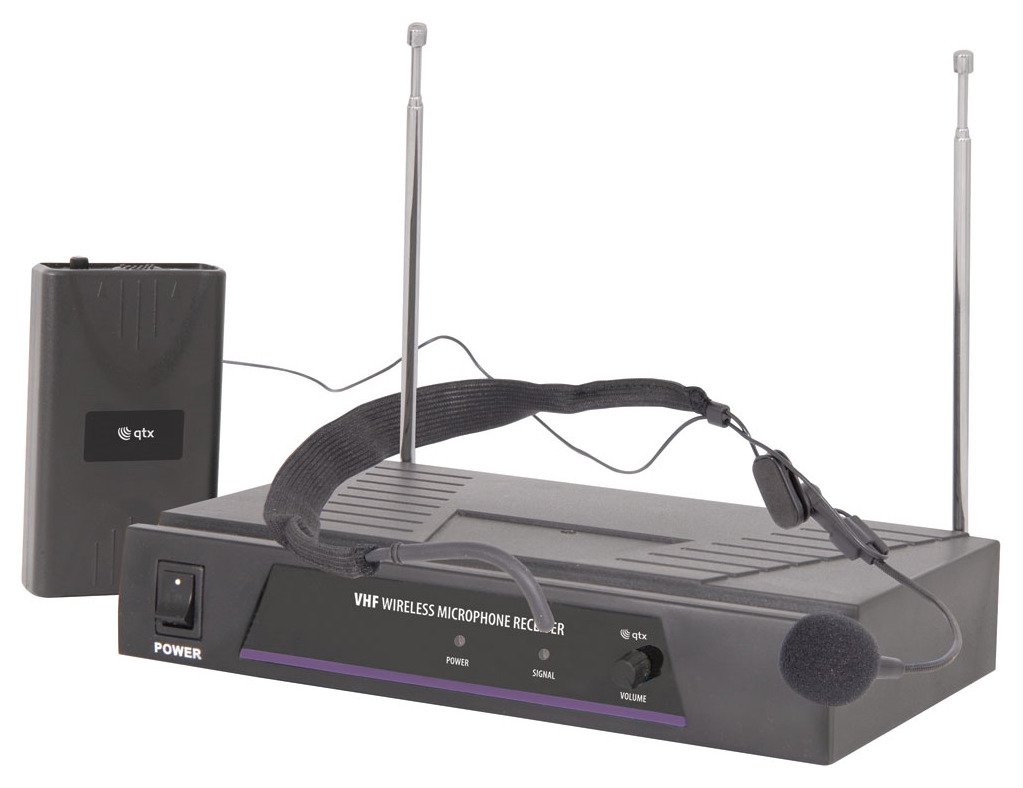 Qtx Vhf Neckband Wireless Microphone System (174.5Mhz) - 171.837Uk