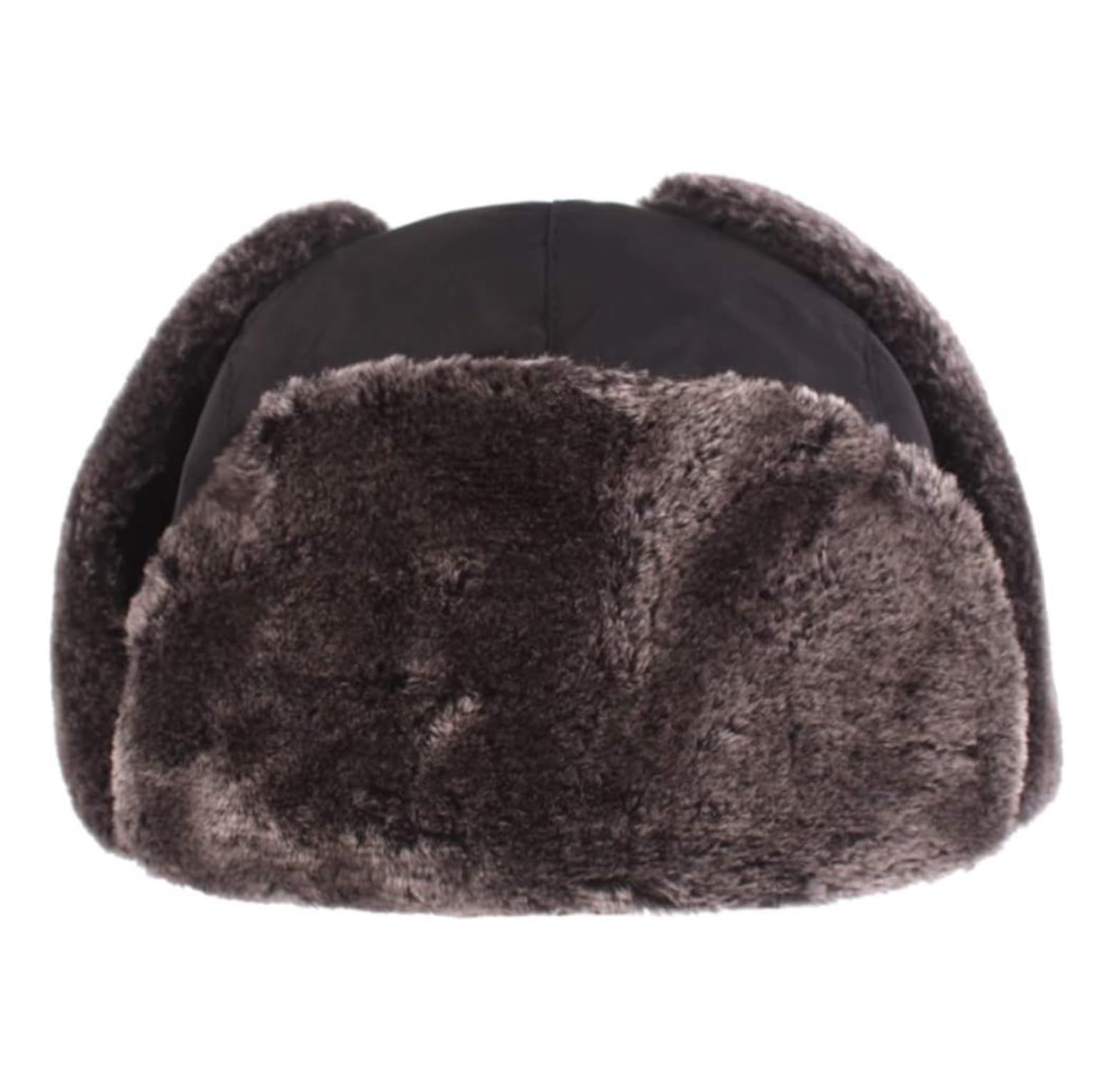 Cappello Inverno Cappelli Invernali Unisex Cappello con Paraorecchie Invernale Fibbia di Regolazione Calda Termico Berretto(Black)