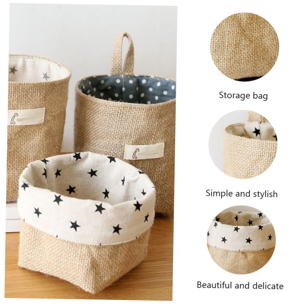 PRETYZOOM 2pcs Door Storage Holder Hanging Bag Dorm Hanging Bag for Wall Organization Stylish Storage Pouch for Bedroom and Bathroom and Design