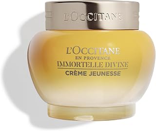 L'OCCITANE - Crème Visage Jeunesse Immortelle Divine - 50 ml - Fabriqué en France