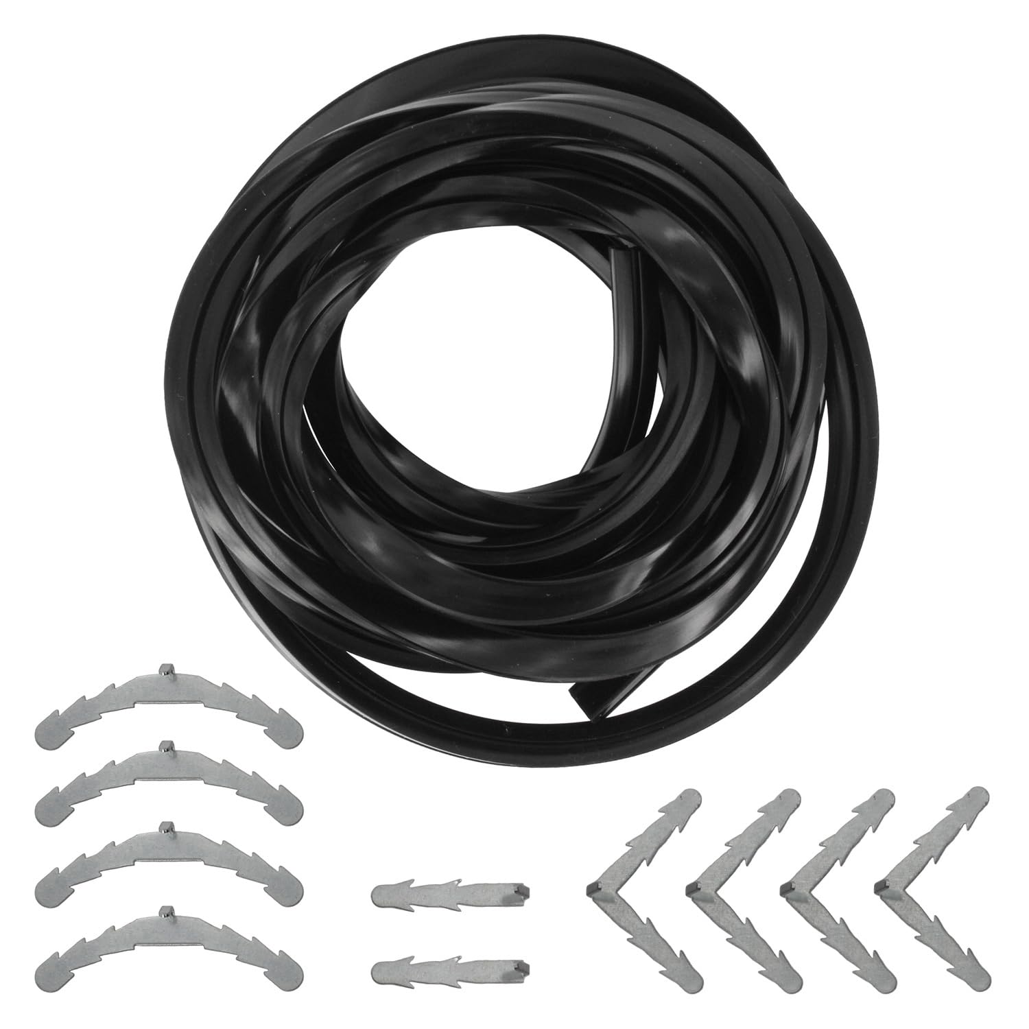 Reliapart Universal 3‑in‑1 Silicone Oven Door Gasket Seal Kit Compatible for Multiple Cooker Brands With 3‑Sided 4‑Sided And Round‑Corner Options Includes Fitting Guide Heat Resistant Replacement