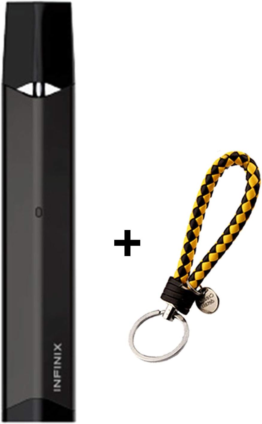 Smok Infinix Kit 2ml Portable Steam System 250mAh Full Kit Includes BTKSY Keychain/No Nicotine - Smokeless Oil (Gun Color)