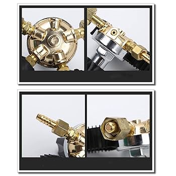 Amazon | Jieotwice YQT-731L CO2減圧ガスレギュレーター 炭酸