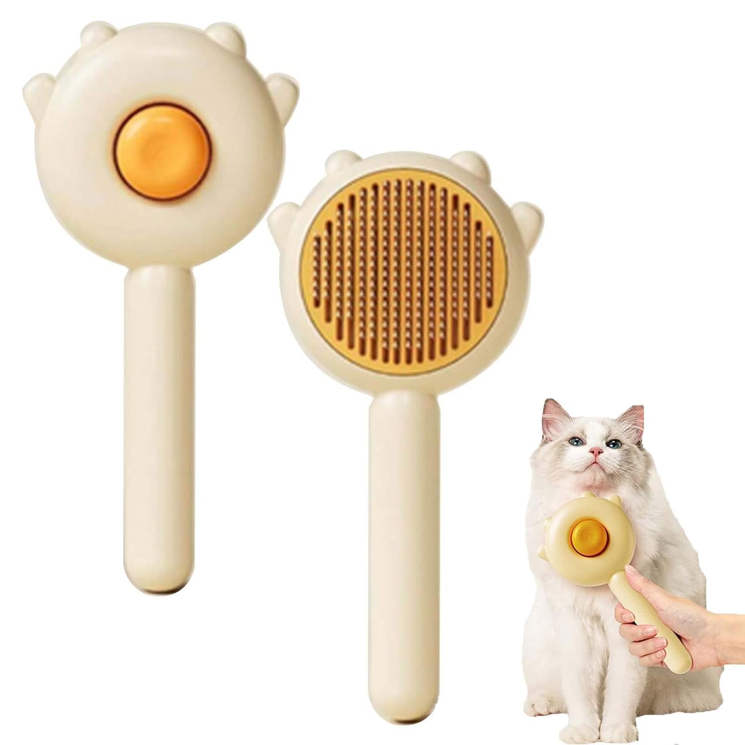 Purry Self Cleaning Brush, Purry Waggy Cat Brush, Purry