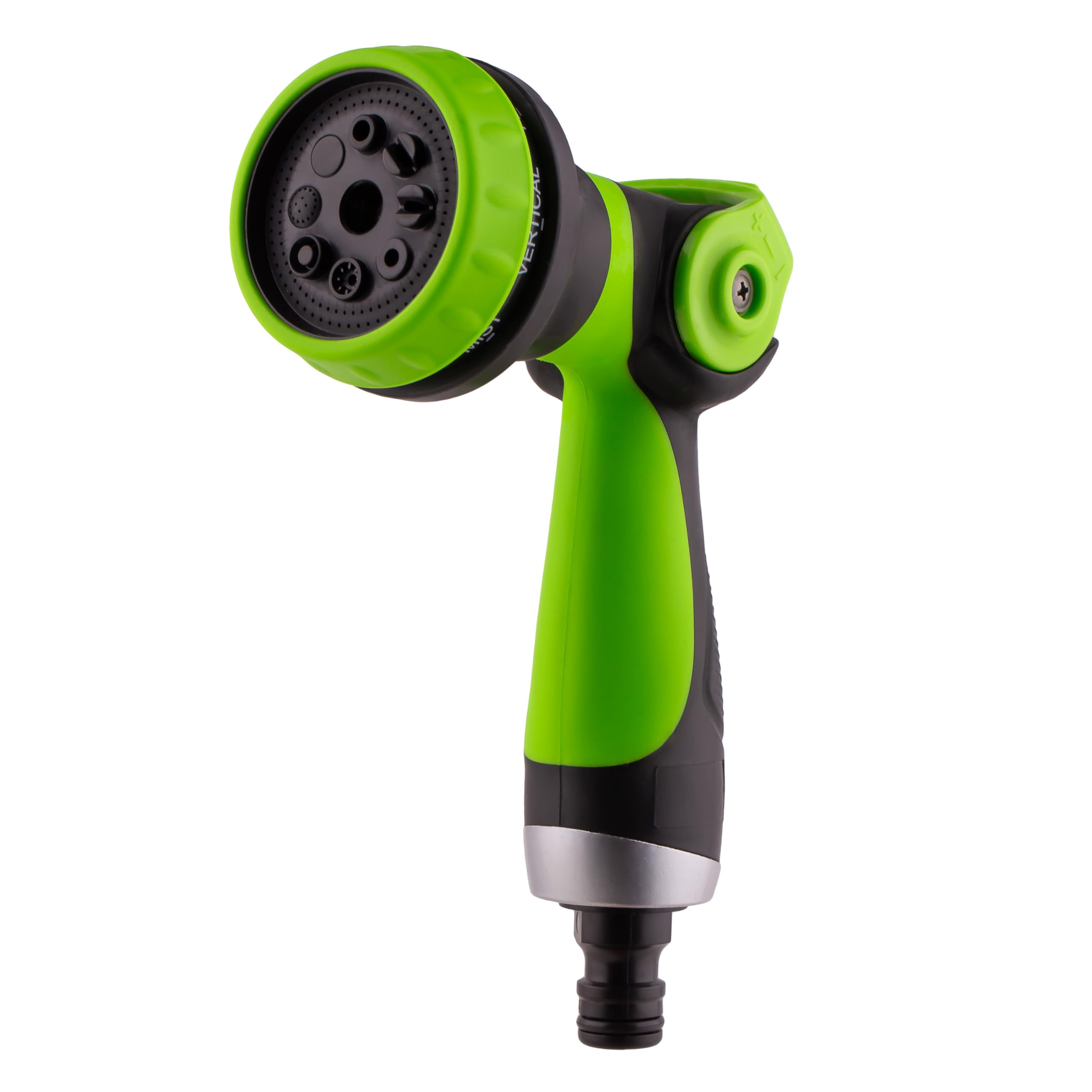 MIVOS Ducha de Jardín con 9 Funciones - Pistola de Jardín Premium para Riego y Limpieza - Ducha de Jardín ajustable - Pistola de Riego - Ducha de Mano - Boquilla rociadora